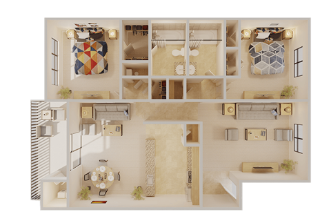 Woodlake Park Cypress III Floor Plan